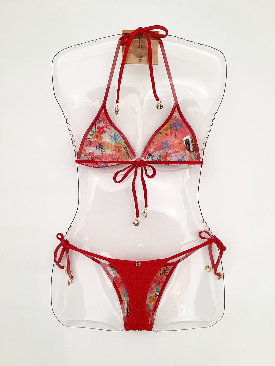 【リバーシブル】フラワーリバーTバック