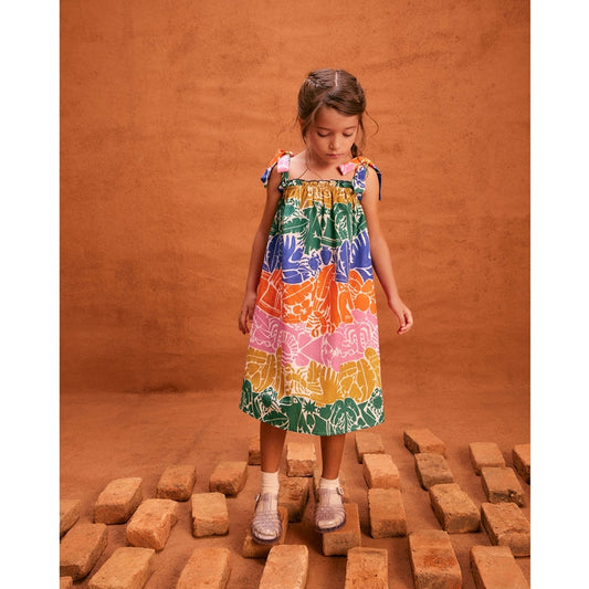 キッズジャガーレインボーワンピース