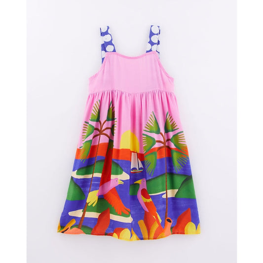 キッズレコンカボワンピース