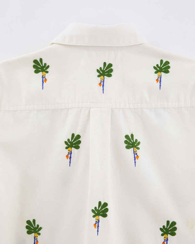 キッズバナナ刺繍シャツ