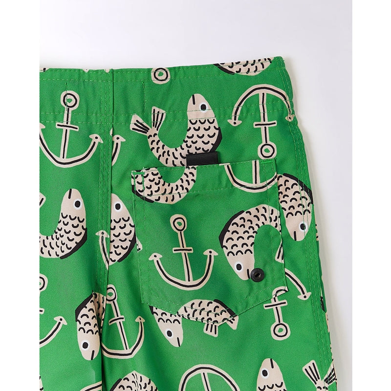 【水陸両用】キッズフィッシュマリンバミューダスイムパンツ