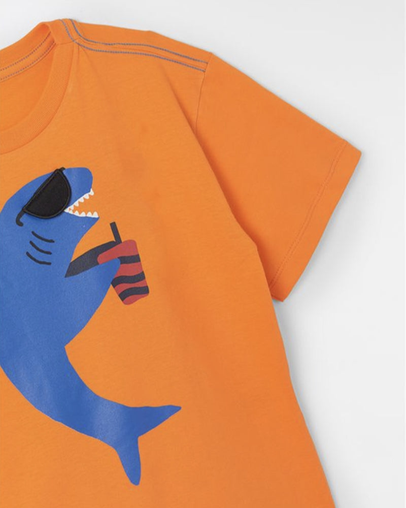 キッズシャークバカンスTシャツ