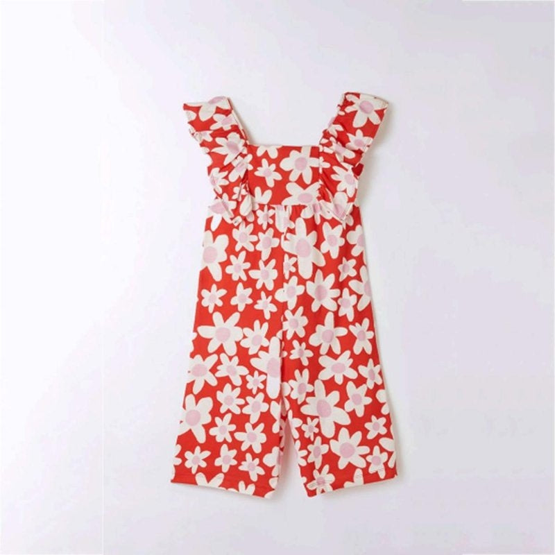 キッズフローラルガーデンロンパース