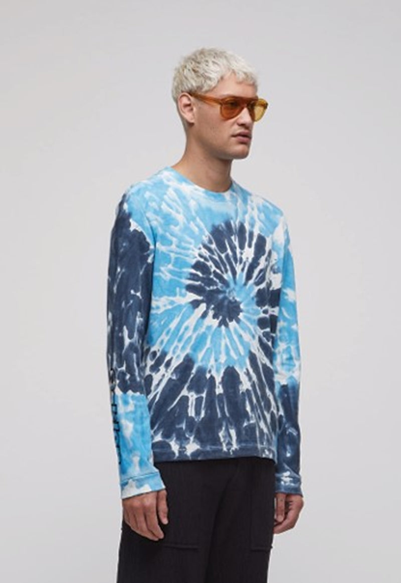メンズタイダイロングTシャツ