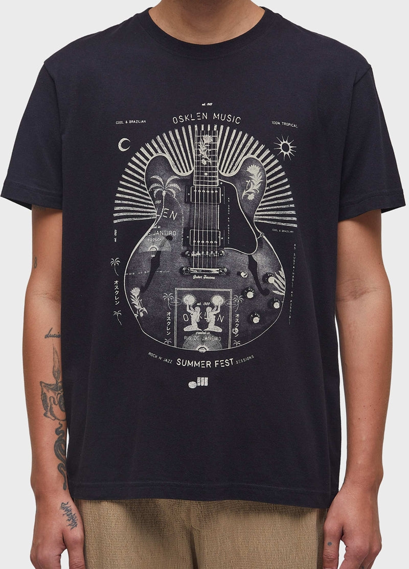 メンズ1989ギターTシャツ