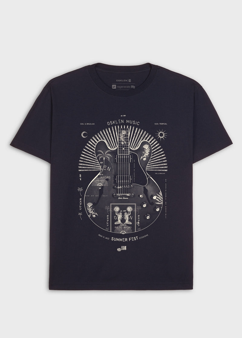 メンズ1989ギターTシャツ
