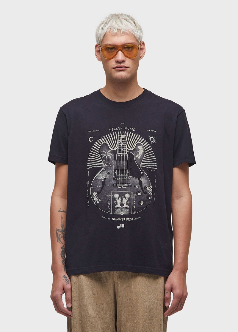 メンズ1989ギターTシャツ