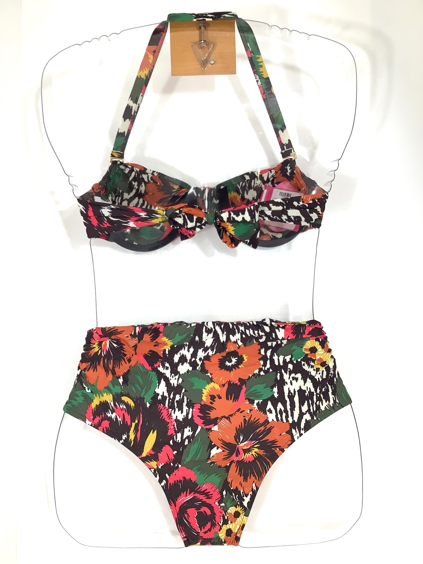 レオパードフラワーバンドゥスカパン