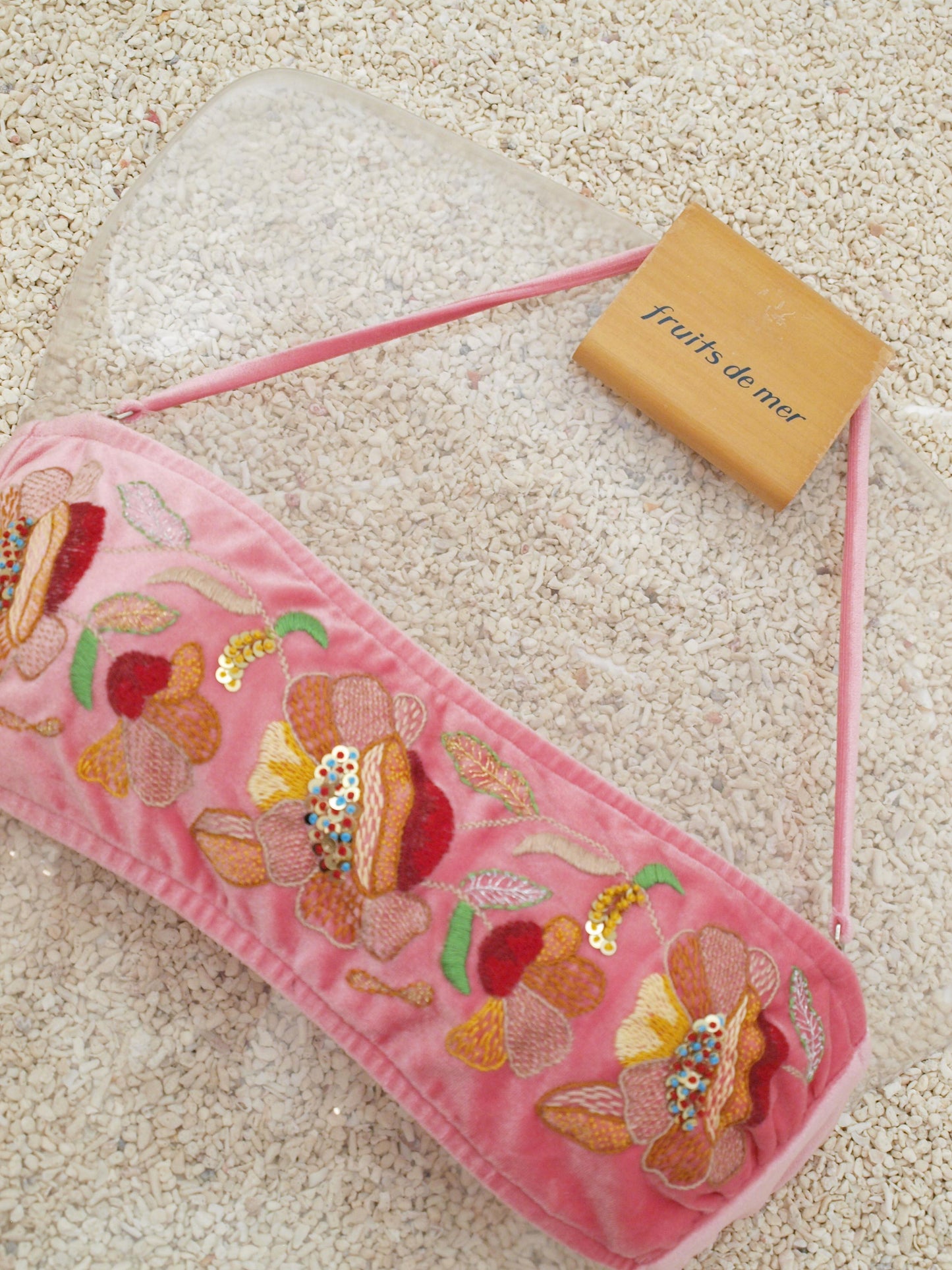 ベロア刺繍バンドゥ