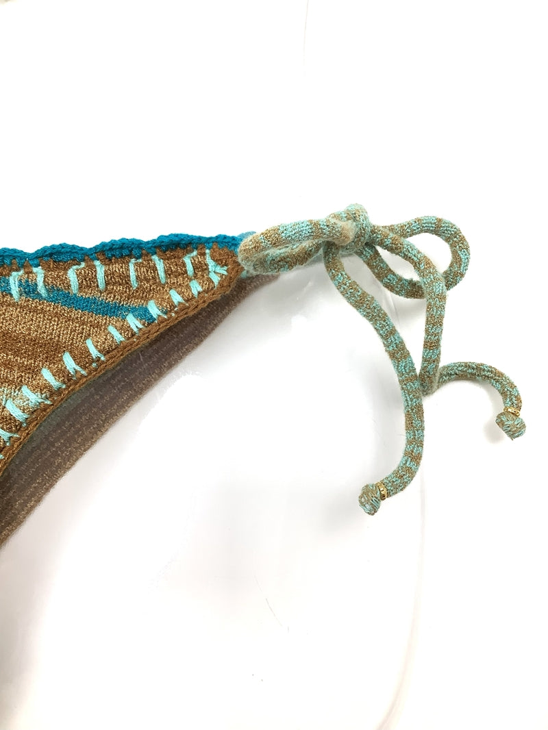 ニットボーダークロシェ