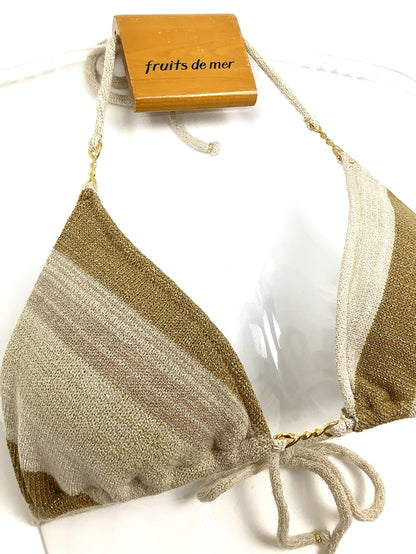 ラメニットボーダートライアングル