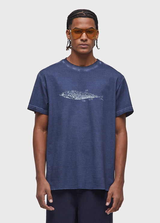 【リバーシブル】メンズフィッシュリバーTシャツ