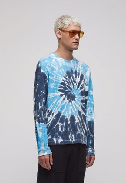 メンズタイダイロングTシャツ