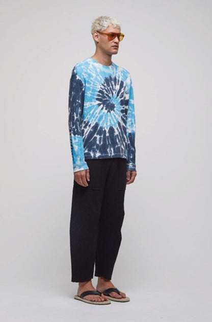 メンズタイダイロングTシャツ