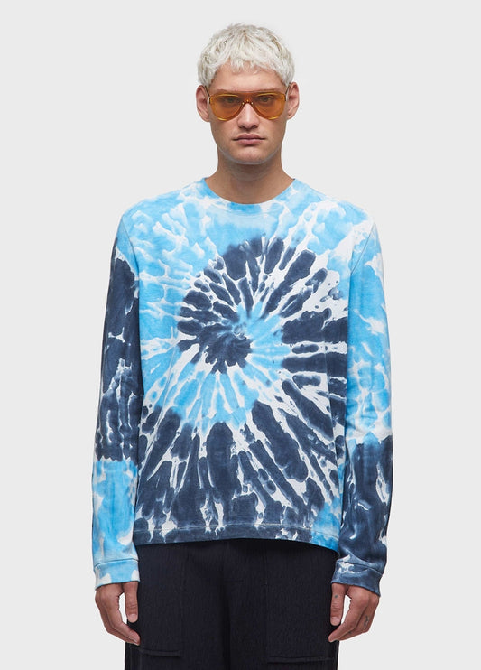 メンズタイダイロングTシャツ