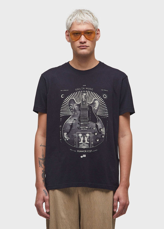 メンズ1989ギターTシャツ