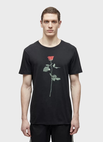 メンズローズTシャツ