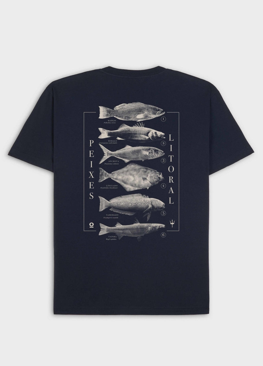 メンズフィッシュTシャツ