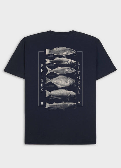 メンズフィッシュTシャツ