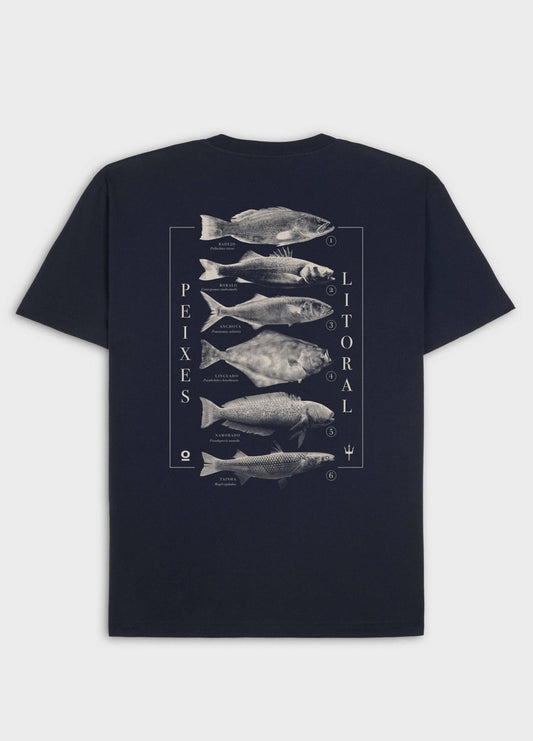 メンズフィッシュTシャツ