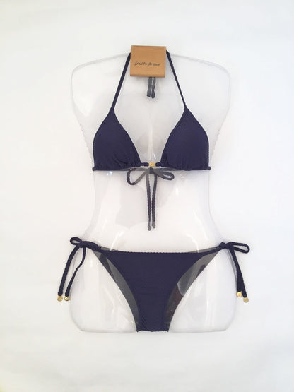 リソネイビーワッフルトライアングル